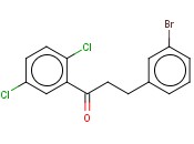 3-(<span class='lighter'>3-BROMOPHENYL</span>)-2',5'-DICHLOROPROPIOPHENONE