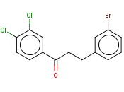 3-(<span class='lighter'>3-BROMOPHENYL</span>)-3',4'-DICHLOROPROPIOPHENONE