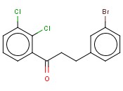 3-(<span class='lighter'>3-BROMOPHENYL</span>)-2',3'-DICHLOROPROPIOPHENONE