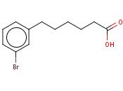6-(<span class='lighter'>3-BROMOPHENYL</span>)HEXANOIC ACID