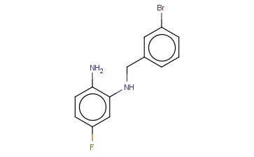 1-N-[(3-BROMOPHENYL)METHYL]-5-FLUOROBENZENE-1,2-DIAMINE