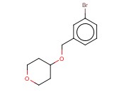 4-[(<span class='lighter'>3-BROMOPHENYL</span>)METHOXY]OXANE