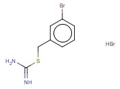 ([(3-BROMOPHENYL)METHYL]SULFANYL)METHANIMIDAMIDE <span class='lighter'>HYDROBROMIDE</span>