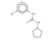 1-(<span class='lighter'>3-BROMOPHENYL</span>)-3-CYCLOPENTYLTHIOUREA