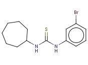 3-(<span class='lighter'>3-BROMOPHENYL</span>)-1-CYCLOHEPTYLTHIOUREA