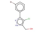 (3-(3-BROMOPHENYL)-4-CHLORO-1H-PYRAZOL-5-YL)METHANOL