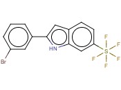 2-(3-BROMOPHENYL)-6-PENTAFLUOROSULFANYL-1H-INDOLE