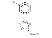 2-(3-BROMOPHENYL)-4-(CHLOROMETHYL)-1,3-THIAZOLE