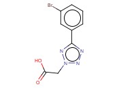 5-(3-BROMOPHENYL)-2H-TETRAZOLE-2-ACETIC ACID