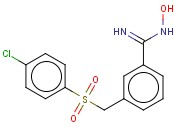 3-[(4-氯苯<span class='lighter'>磺</span><span class='lighter'>酰</span><span class='lighter'>基</span>)甲基]<span class='lighter'>苄</span>胺肟