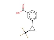(+/-)-3-(TRANS-2-(TRIFLUOROMETHYL)CYCLOPROPYL)BENZOIC ACID