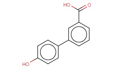 4'-HYDROXY-3-<span class='lighter'>BIPHENYLCARBOXYLIC</span> ACID
