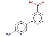 3-(2-<span class='lighter'>氨基</span>嘧啶-5-基)<span class='lighter'>苯甲酸</span>