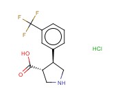 (3S,4R)-4-(3-(三氟<span class='lighter'>甲基</span>)苯基)<span class='lighter'>吡咯烷</span>-3-羧酸