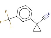 1-(3-(trifluoromethyl)phenyl)cyclopropanecarbonitrile