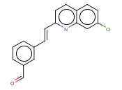 (E)-3-[2-(7-氯-2-<span class='lighter'>喹啉</span>基)乙烯基]苯<span class='lighter'>甲醛</span>