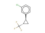 (+/-)-1-CHLORO-3-(TRANS-2-(TRIFLUOROMETHYL)CYCLOPROPYL)BENZENE