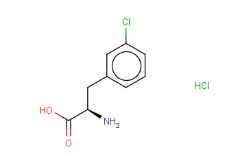 <span class='lighter'>3-CHLORO-D-PHENYLALANINE</span> <span class='lighter'>HYDROCHLORIDE</span>