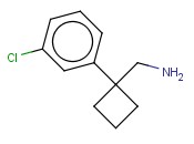 (1-(3-<span class='lighter'>CHLOROPHENYL</span>)CYCLOBUTYL)METHANAMINE