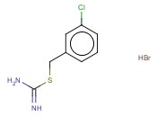 ([(3-CHLOROPHENYL)METHYL]SULFANYL)METHANIMIDAMIDE <span class='lighter'>HYDROBROMIDE</span>