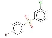 1-<span class='lighter'>溴</span>-4-[(3-氯苯基) <span class='lighter'>磺</span><span class='lighter'>酰</span><span class='lighter'>基</span>]-苯