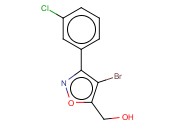 (4-BROMO-3-(3-CHLOROPHENYL)ISOXAZOL-5-YL)METHANOL