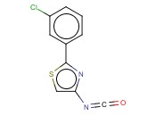 2-(3-CHLOROPHENYL)-4-ISOCYANATO-1,3-THIAZOLE