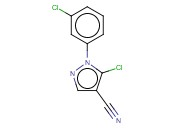 5-氯-1-(3-<span class='lighter'>氯苯</span>基)-1H-吡唑-4-甲<span class='lighter'>腈</span>