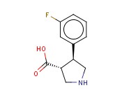 TRANS-4-(3-FLUOROPHENYL)PYRROLIDINE-3-CARBOXYLIC ACID
