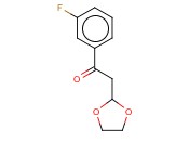2-(1,3-DIOXOLAN-2-YL)-1-(3-FLUORO-PHENYL)-ETHANONE