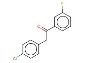 2-(4-chlorophenyl)-1-(3-fluorophenyl)ethanone