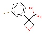 3-(3-FLUOROPHENYL)OXETANE-3-CARBOXYLIC ACID