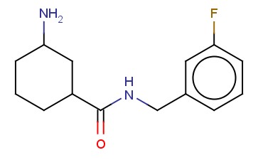 3-AMINO-N-[(3-FLUOROPHENYL)METHYL]CYCLOHEXANE-1-CARBOXAMIDE