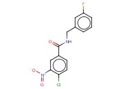 4-CHLORO-N-(3-FLUOROBENZYL)-3-NITROBENZAMIDE