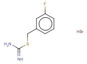 ([(3-FLUOROPHENYL)METHYL]SULFANYL)METHANIMIDAMIDE <span class='lighter'>HYDROBROMIDE</span>
