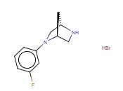 (1S,4S)-(？)-2-(3-氟苯基)-2,5-二氮双环[2.2.1]庚烷氢溴酸盐