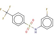 N-(3-FLUOROPHENYL)-4-(TRIFLUOROMETHYL)BENZENESULFONAMIDE