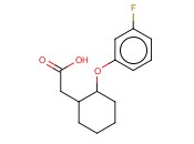 2-(2-(3-FLUOROPHENOXY)CYCLOHEXYL)ACETIC ACID