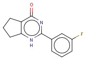 4H-CYCLOPENTAPYRIMIDIN-4-ONE, 2-(3-FLUOROPHENYL)-1,5,6,7-TETRAHYDRO-
