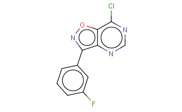 7-CHLORO-3-(3-FLUOROPHENYL)ISOXAZOLO[4,5-D]PYRIMIDINE