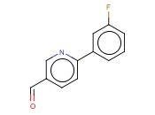 6-(3-<span class='lighter'>FLUOROPHENYL</span>)NICOTINALDEHYDE