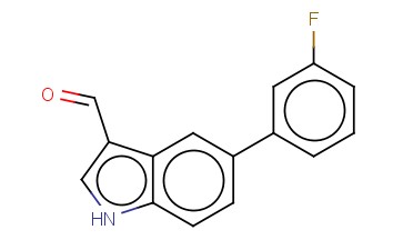 5-(3-FLUOROPHENYL)-1H-INDOLE-3-CARBALDEHYDE