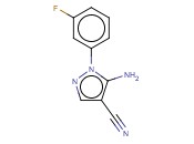 5 -氨基- 1 -（3 -<span class='lighter'>氟</span>苯基）- 1H -吡唑-4-<span class='lighter'>甲</span><span class='lighter'>腈</span>