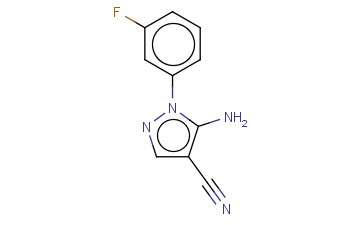 5 -氨基- 1 -(3 -<span class='lighter'>氟</span>苯基)- 1H -吡唑-4-<span class='lighter'>甲</span><span class='lighter'>腈</span>