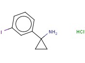 1-(3-碘<span class='lighter'>苯基</span>)-<span class='lighter'>环</span><span class='lighter'>丙</span><span class='lighter'>胺</span><span class='lighter'>盐酸盐</span>