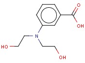 3-[双-(2-羟基乙基)-<span class='lighter'>氨基</span>]-<span class='lighter'>苯甲酸</span>