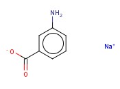 间<span class='lighter'>氨基苯甲酸</span>钠
