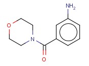 (3-Aminophenyl)-4-morpholinyl-<span class='lighter'>methanone</span>