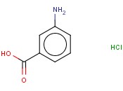 3-<span class='lighter'>氨基苯甲酸</span>盐酸盐