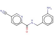 N-[(3-AMINOPHENYL)METHYL]-5-<span class='lighter'>CYANOPYRIDINE</span>-2-CARBOXAMIDE